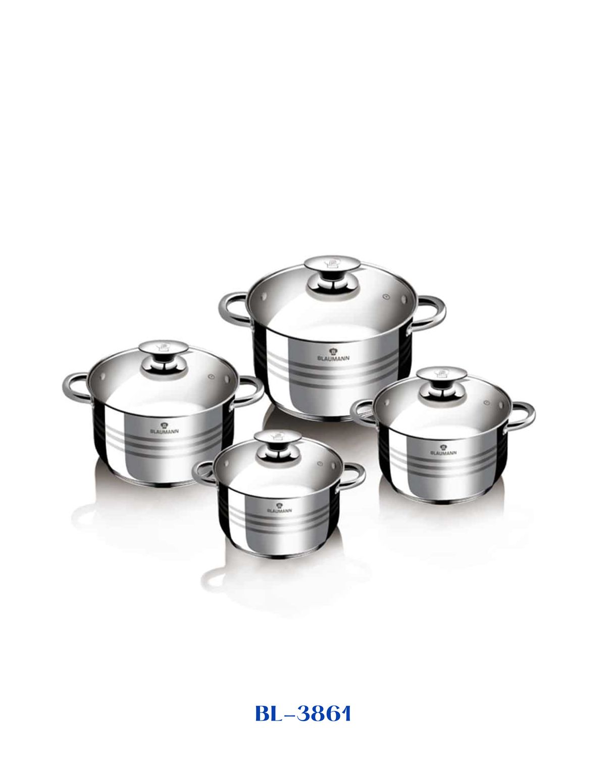 BERLINGER HAUS 8 PCS COOKWARE SET