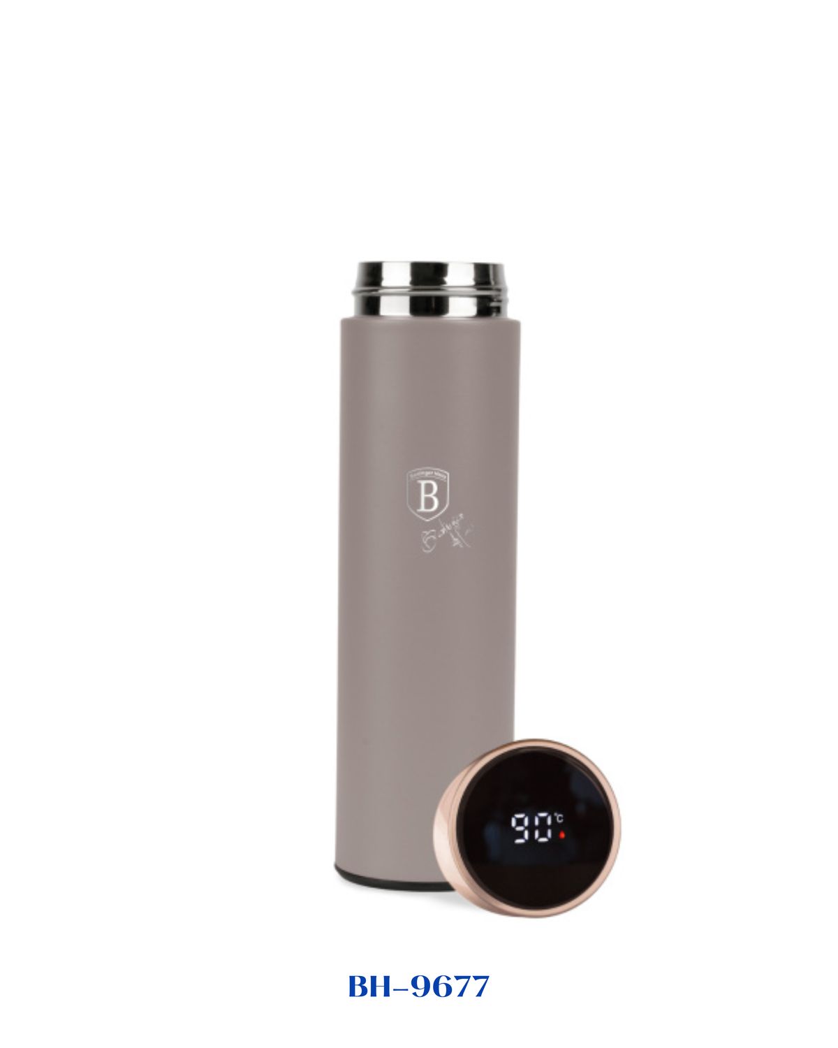 BERLINGER HAUS DRINKING BOTTLE WITH LED TEMPERATURE DISPLAY 0,5L