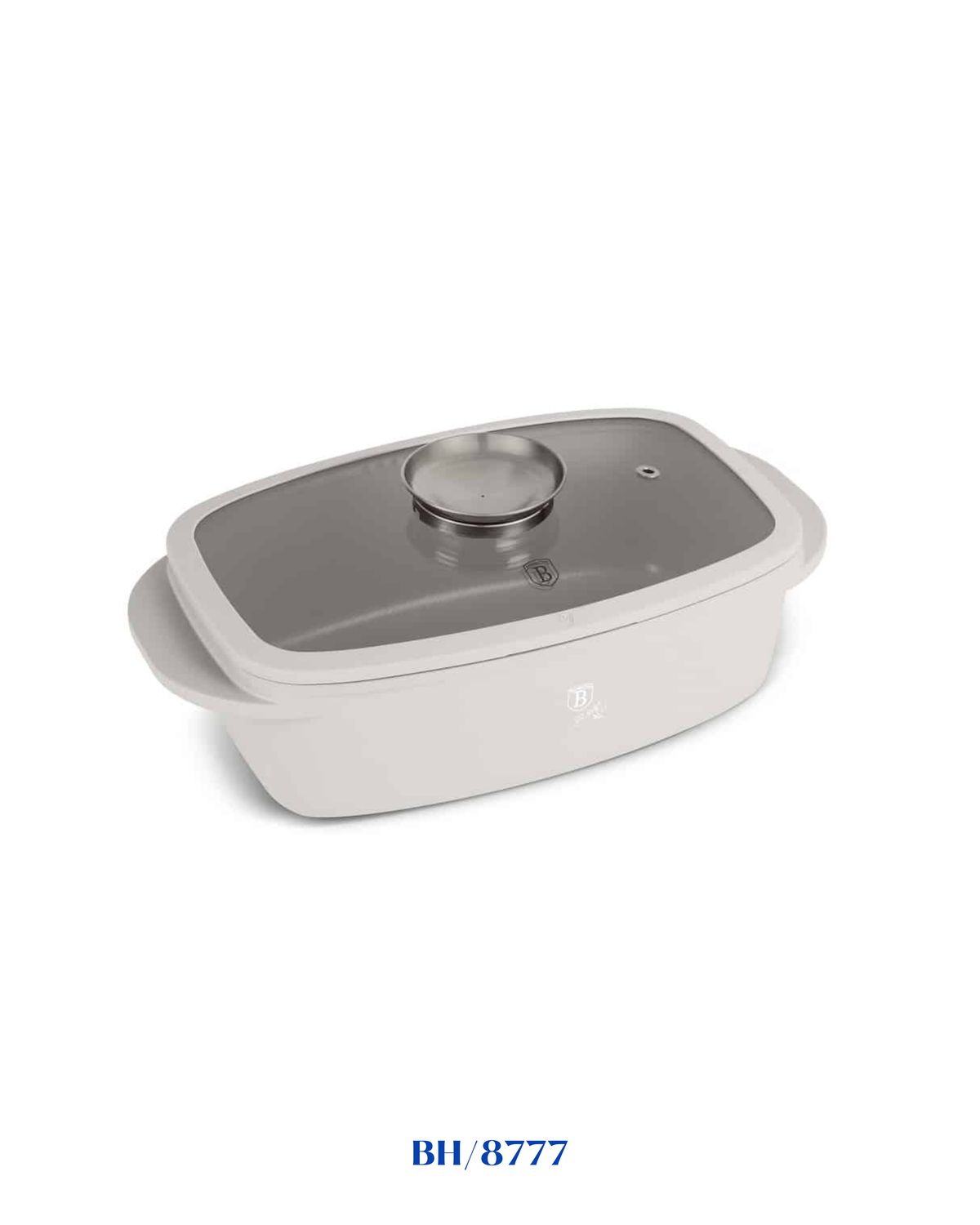 BERLINGER HAUS ROASTER WITH GLASS LID AND AROMA KNOB