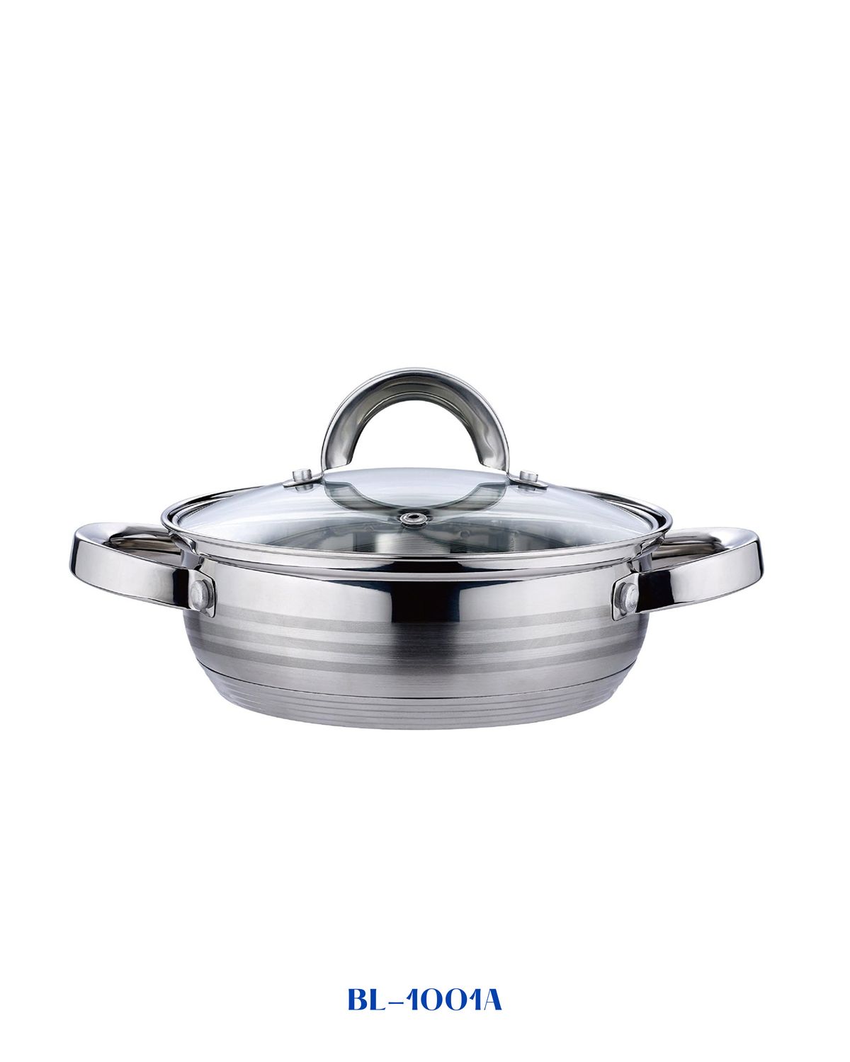 BERLINGER HAUS SHALLOW POT WITH LID 20CM