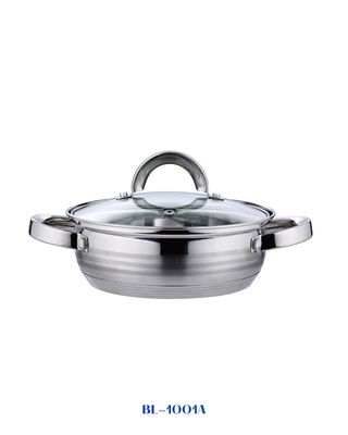 BERLINGER HAUS SHALLOW POT WITH LID 20CM