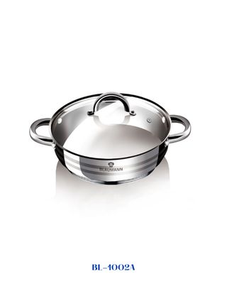 BERLINGER HAUS SHALLOW POT WITH LID 22CM BERLINGER HAUS SHALLOW POT WITH LID 22CM