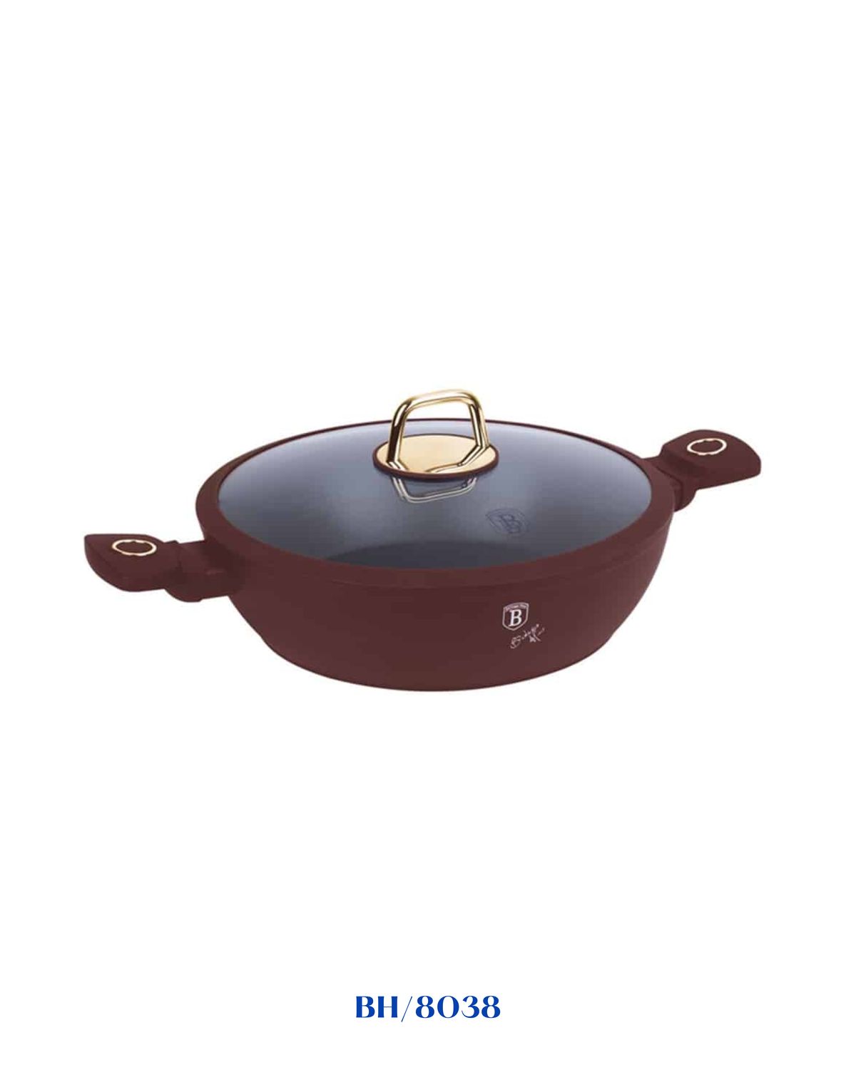 BERLINGER HAUS SHALLOW POT WITH LID 28CM