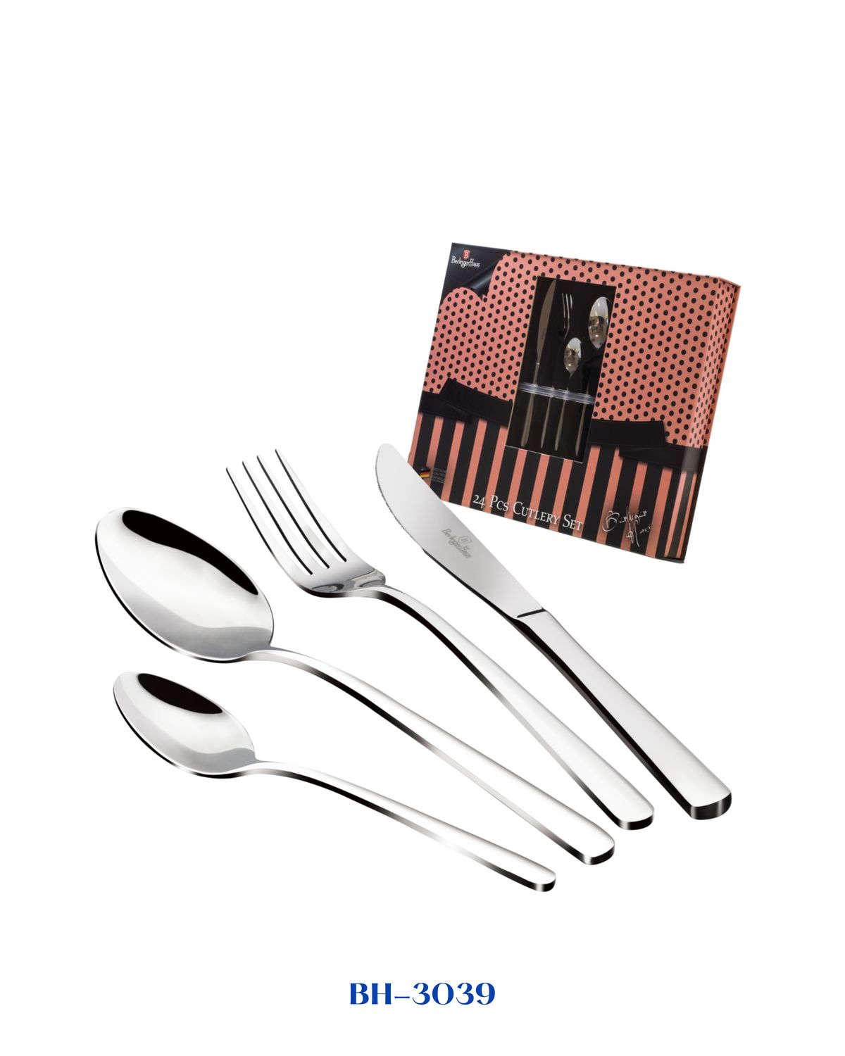 BERLINGER HAUS 24 PCS CUTLERY SET MIRROR