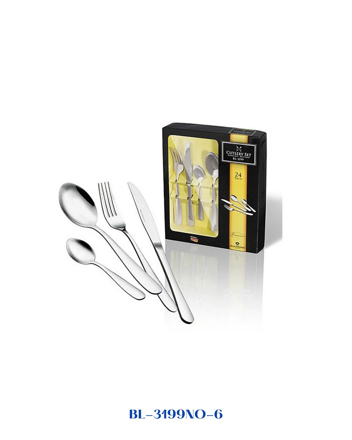 BERLINGER HAUS 24 PCS CUTLERY SET MIRROR