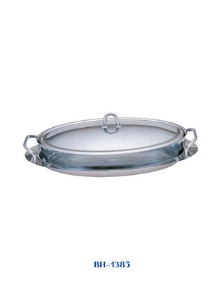 BERLINGER HAUS 2 IN 1 FOOD CONTAINER AND SERVING TRAY OVAL 3L