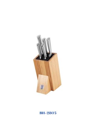 BERLINGER HAUS 6 PCS KNIFE SET WITH BAMBOO STAND