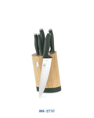 BERLINGER HAUS 6 PCS KNIFE SET WITH BAMBOO STAND