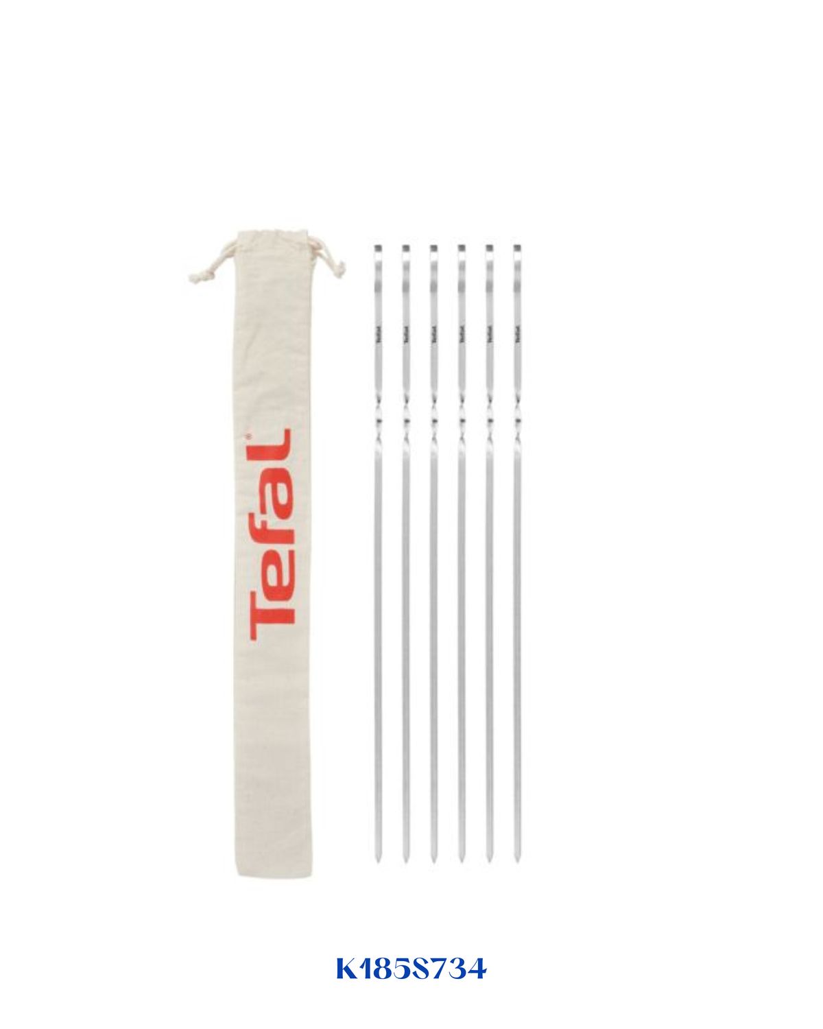 TEFAL SET OF 6 XL SKEWERS