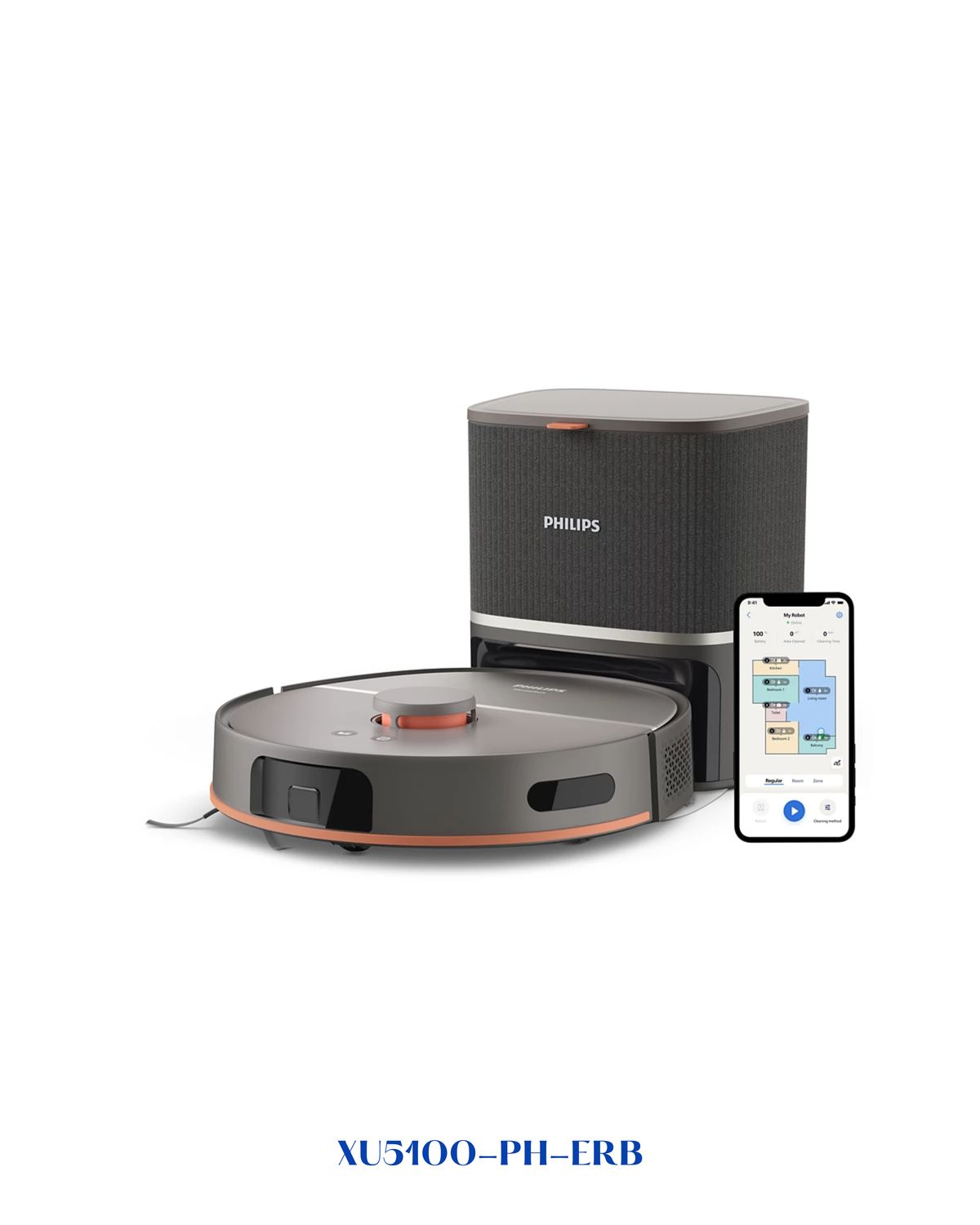 PHILIPS HOMERUN 5000 SERIES VACUUM AND MOP ROBOT