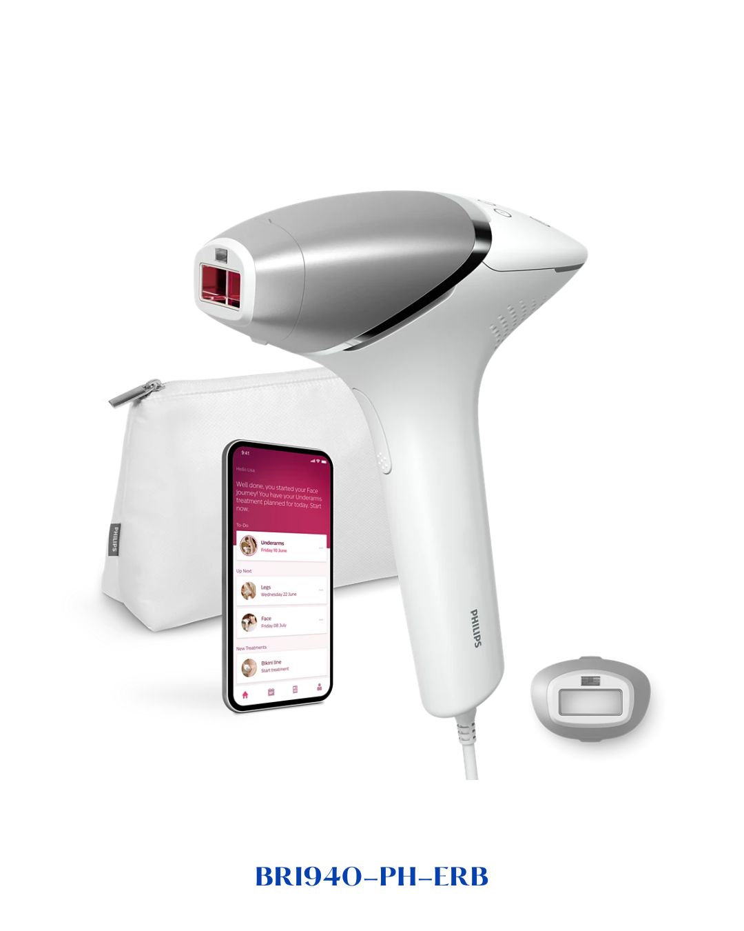 PHILIPS LUMEA 8000 SERIES IPL HAIR REMOVAL DEVICE WITH SENSEIQ