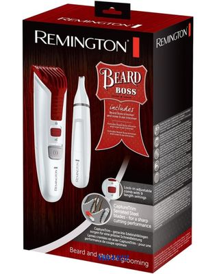 REMINGTON BEARD BOSS BEARD AND NOSE TRIMMER GIFT SET REMINGTON BEARD BOSS BEARD AND NOSE TRIMMER GIFT SET