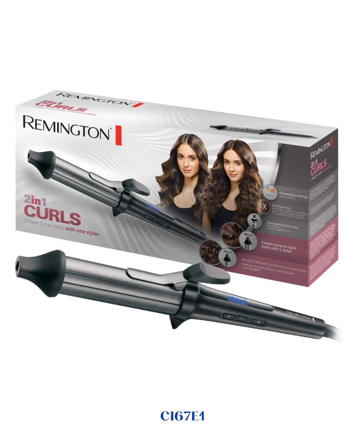 REMINGTON 2-IN-1 CURLS