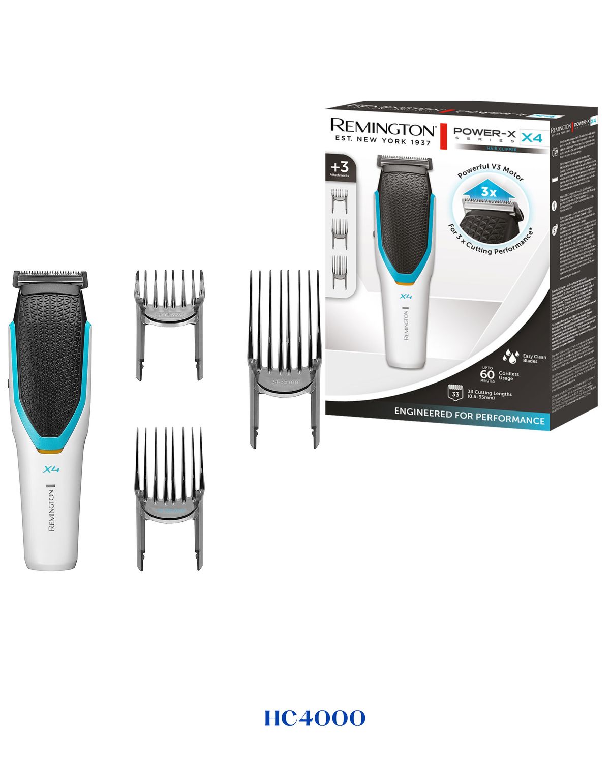 REMINGTON POWER-X SERIES X4 HAIR CLIPPER