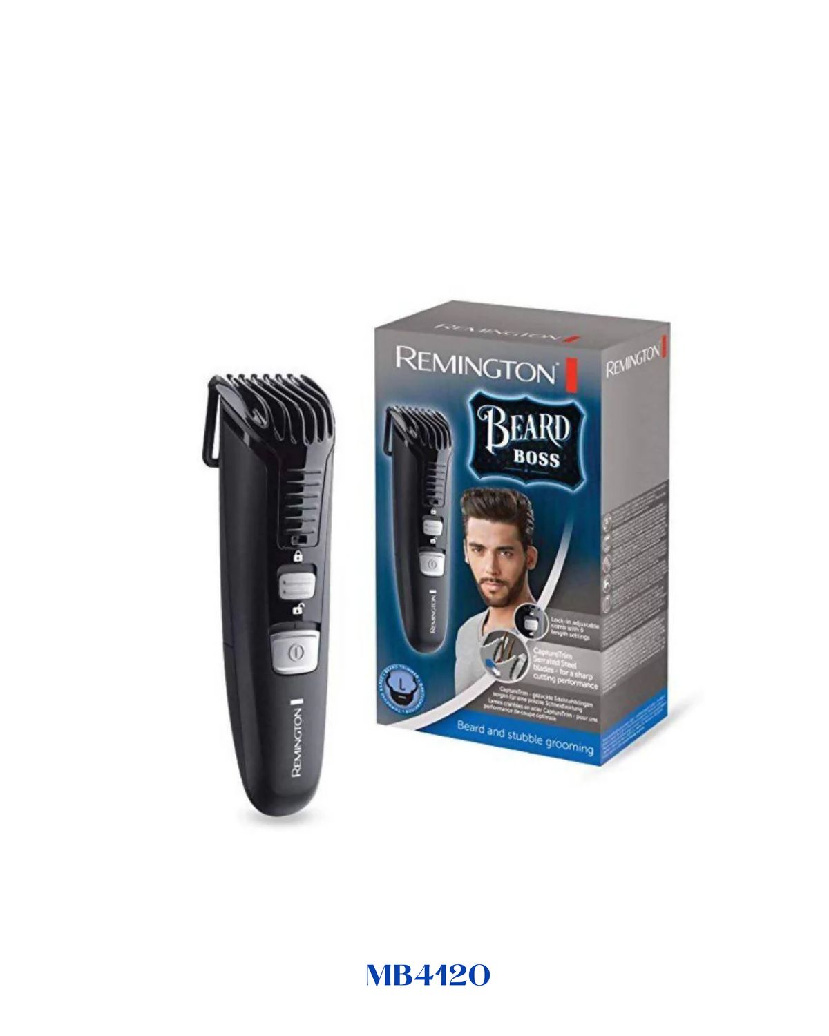 REMINGTON BEARD BOSS BEARD AND STUBBLE TRIMMER