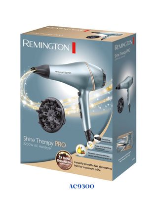 REMINGTON SHINE THERAPY PRO AC HAIR DRYER 2200W