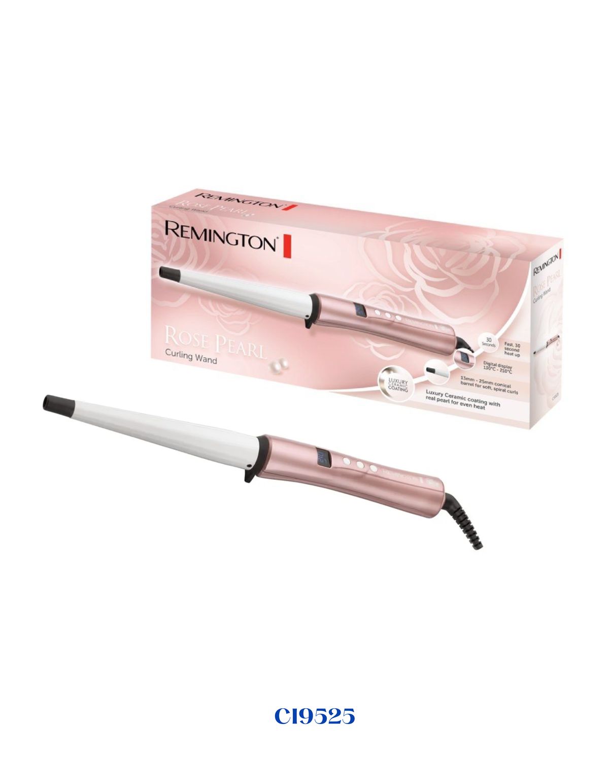 REMINGTON ROSE LUXE CURLING WAND