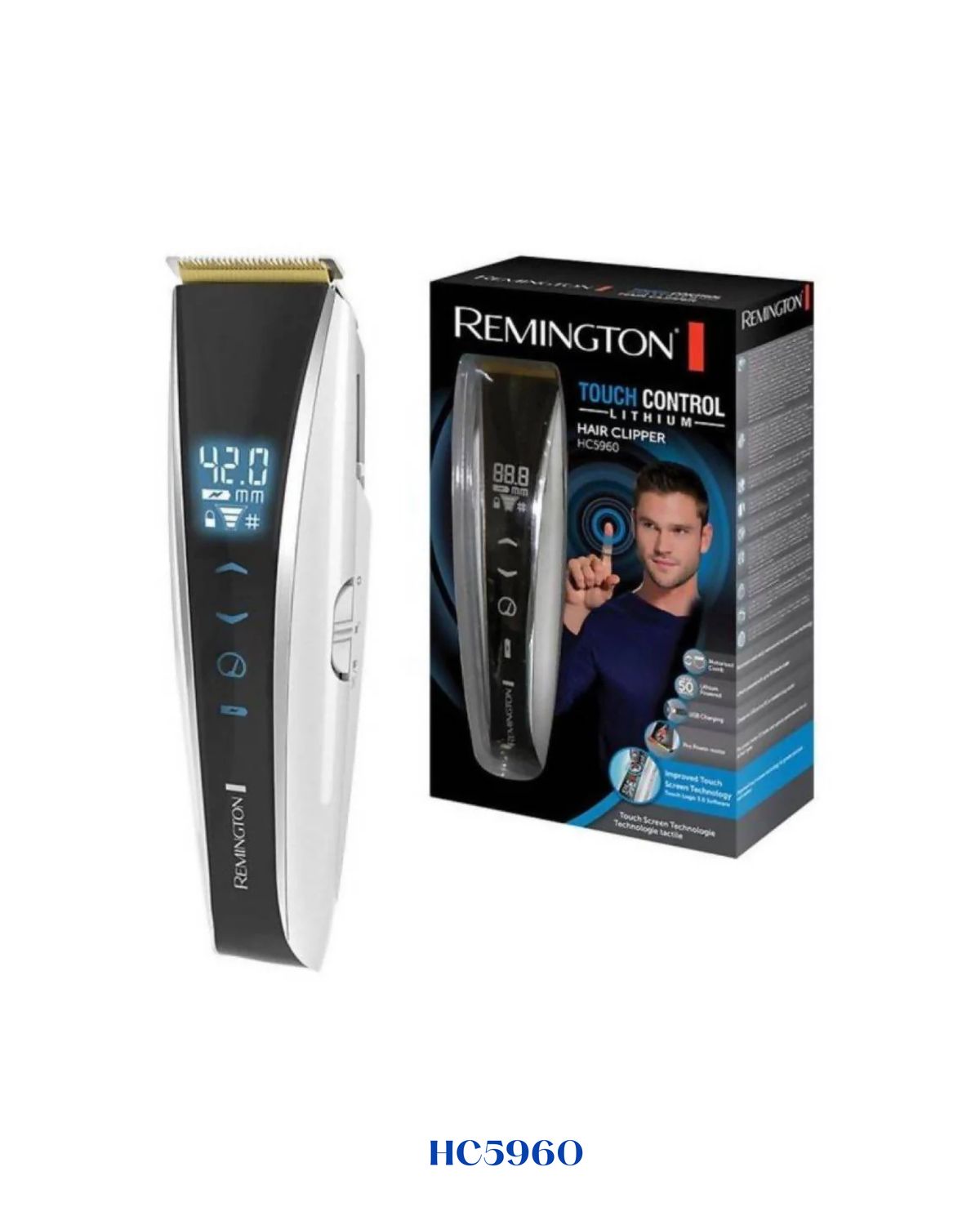 REMINGTON TOUCH CONTROL HAIR CLIPPER