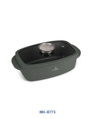 BERLINGER HAUS ROASTER WITH GLASS LID AND AROMA KNOB