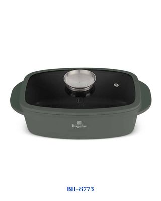 BERLINGER HAUS ROASTER WITH GLASS LID AND AROMA KNOB