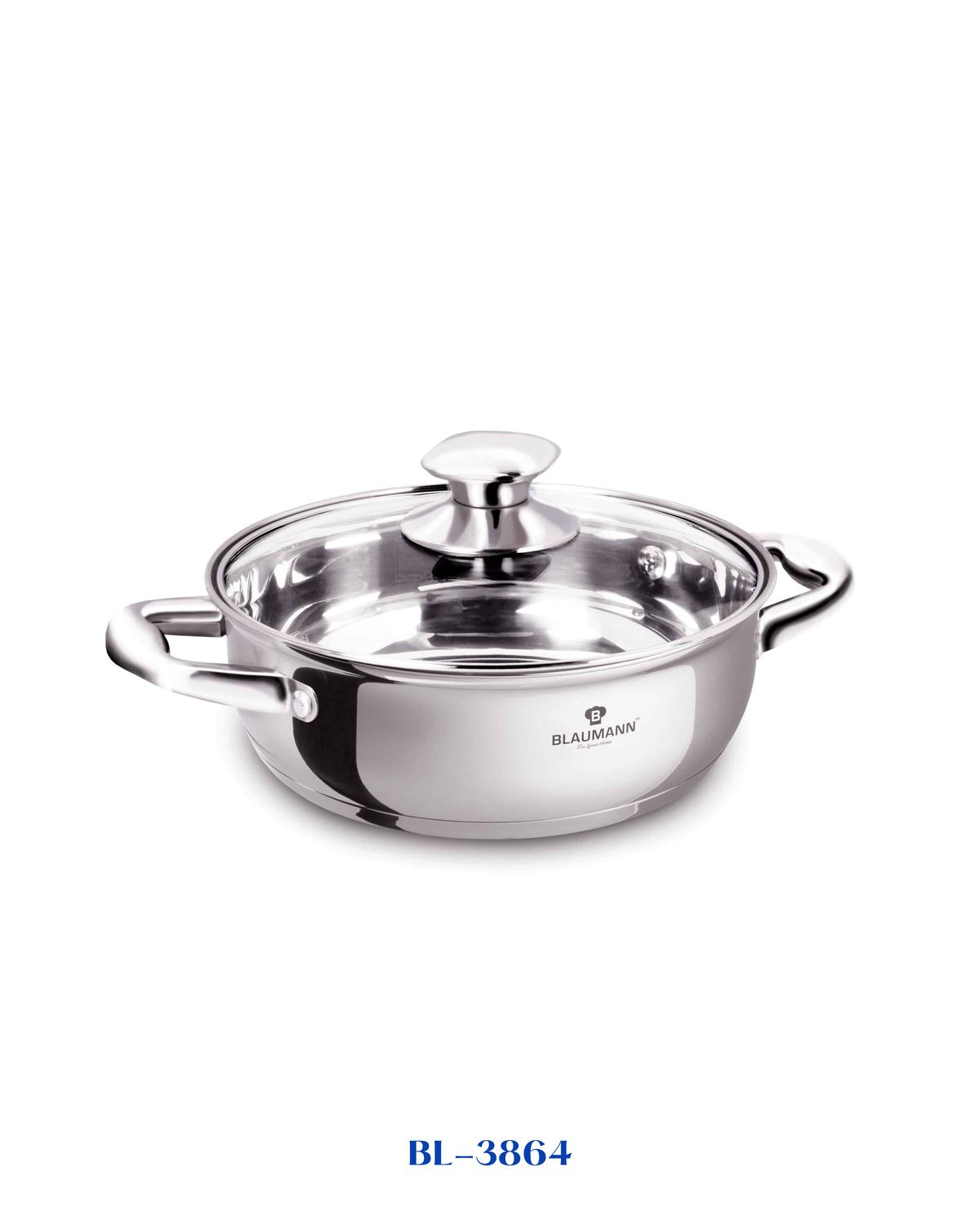 BERLINGER HAUS SHALLOW POT WITH LID 20 CM