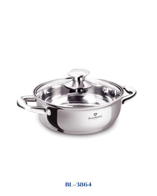 BERLINGER HAUS SHALLOW POT WITH LID 20 CM