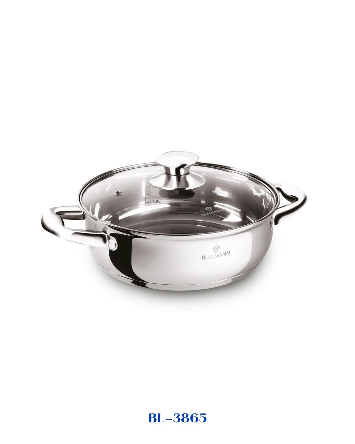 BERLINGER HAUS SHALLOW POT WITH LID 22 CM