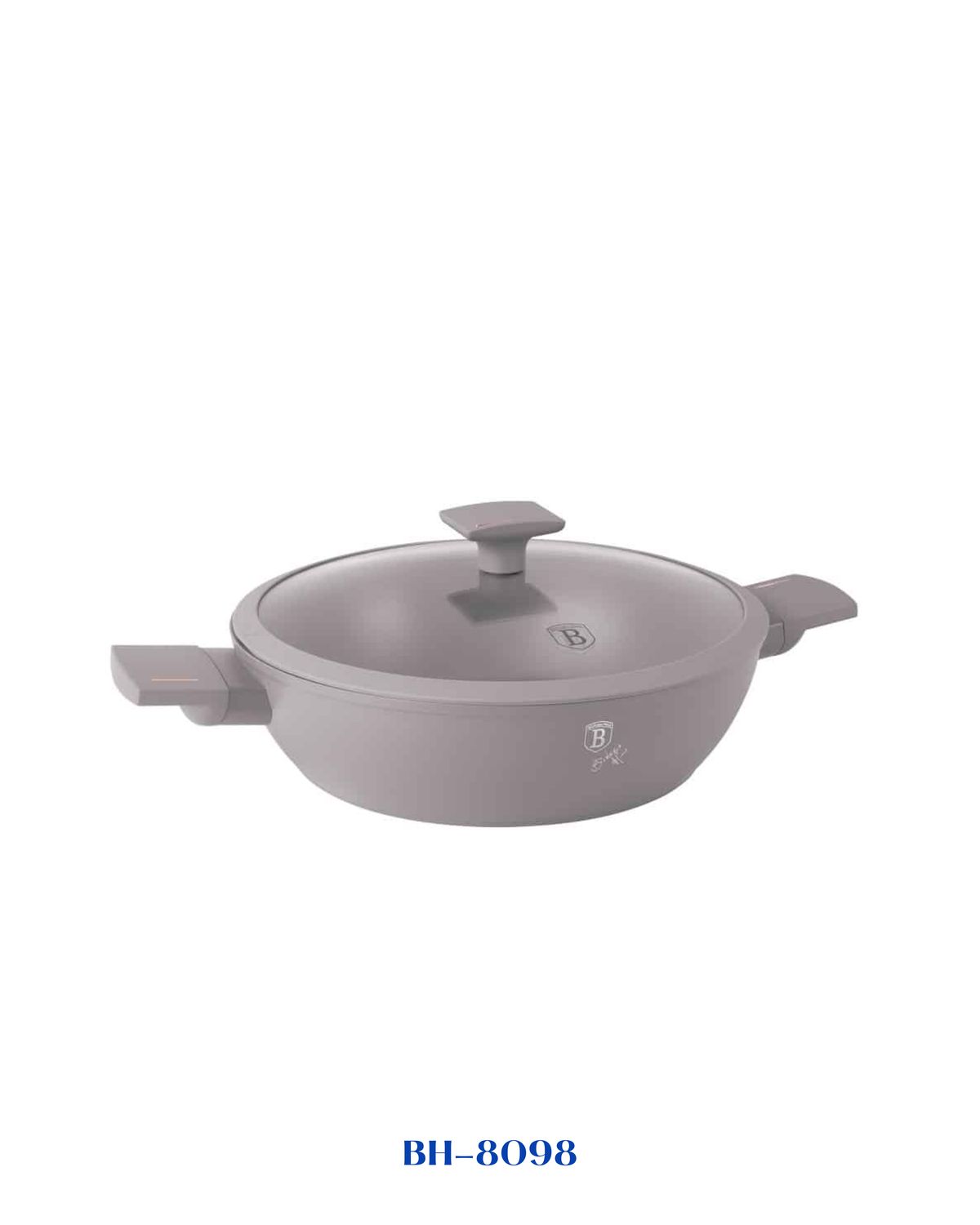 BERLINGER HAUS SHALLOW POT WITH LID 28 CM