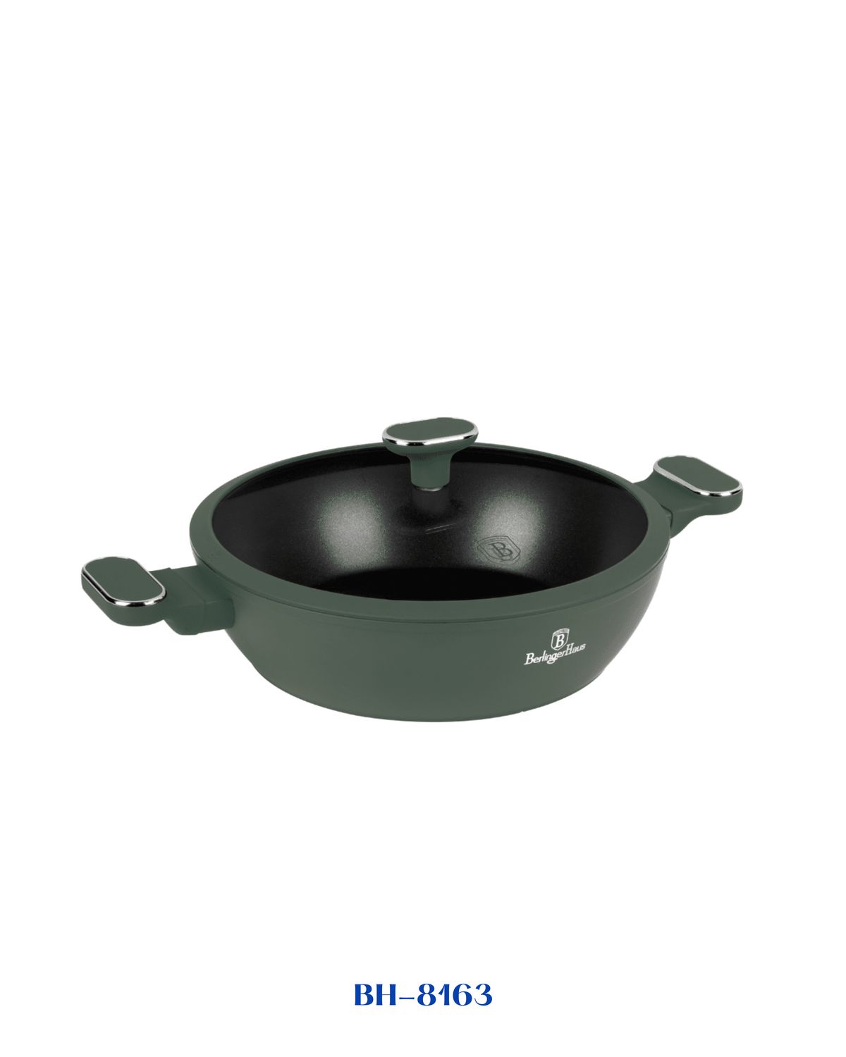BERLINGER HAUS SHALLOW POT WITH LID 28 CM