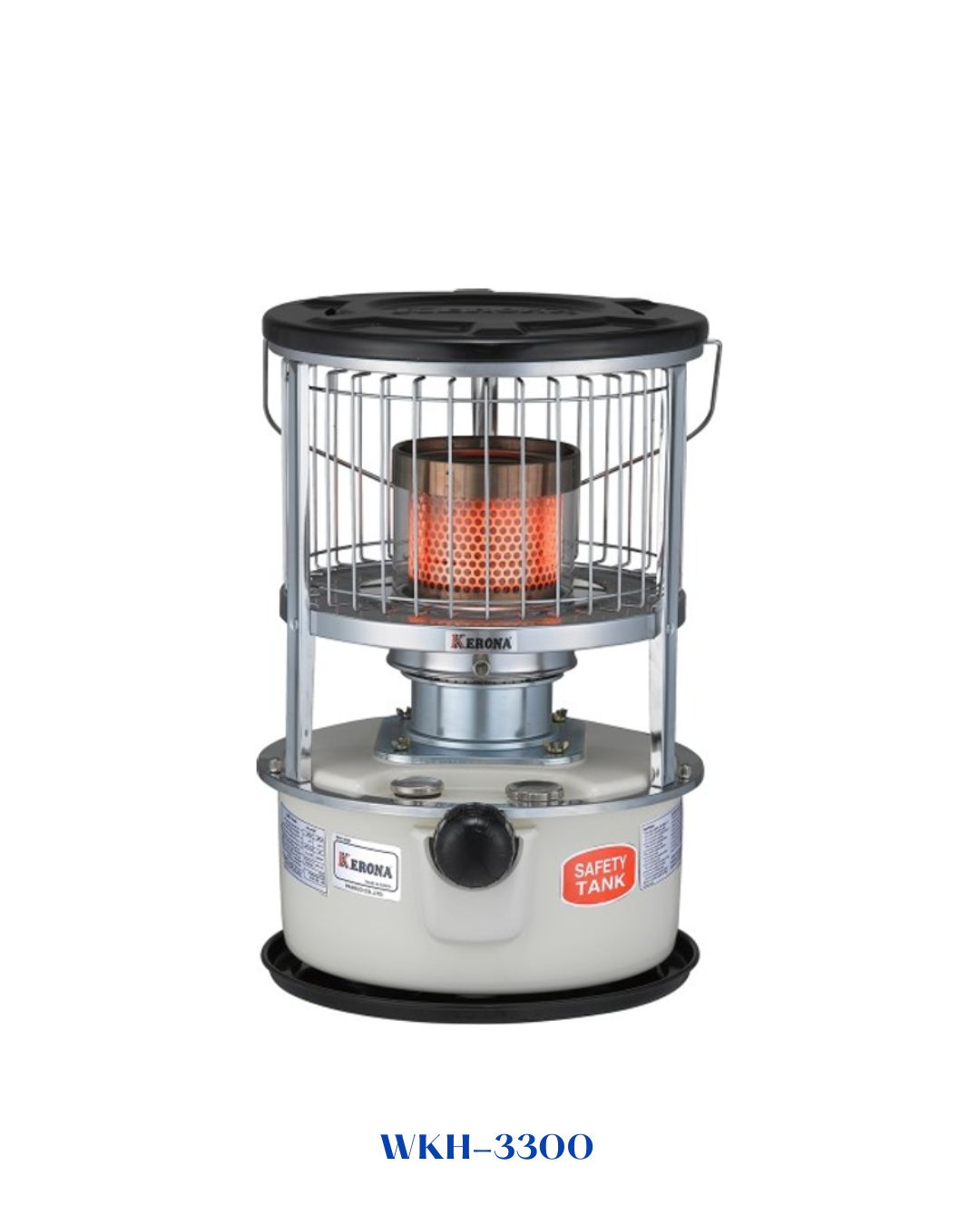 KERONA WKH-3300 KEROSENE HEATER (~11,000 BTU/H)