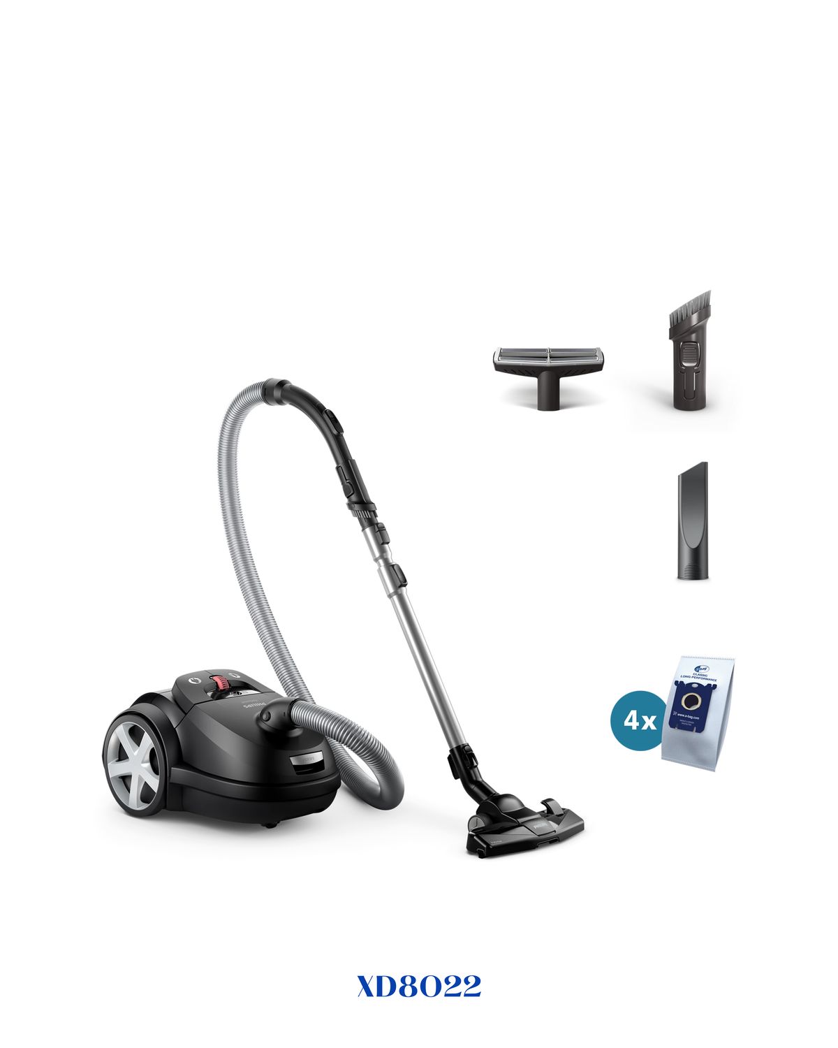 PHILIPS PERFORMER BAGGED VACUUM CLEANER 2200W