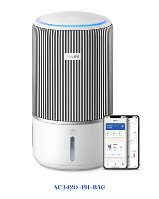PHILIPS PUREPROTECT WATER 3400 SERIES SMART 2-IN-1 AIR PURIFIER AND HUMIDIFIER​ 43W