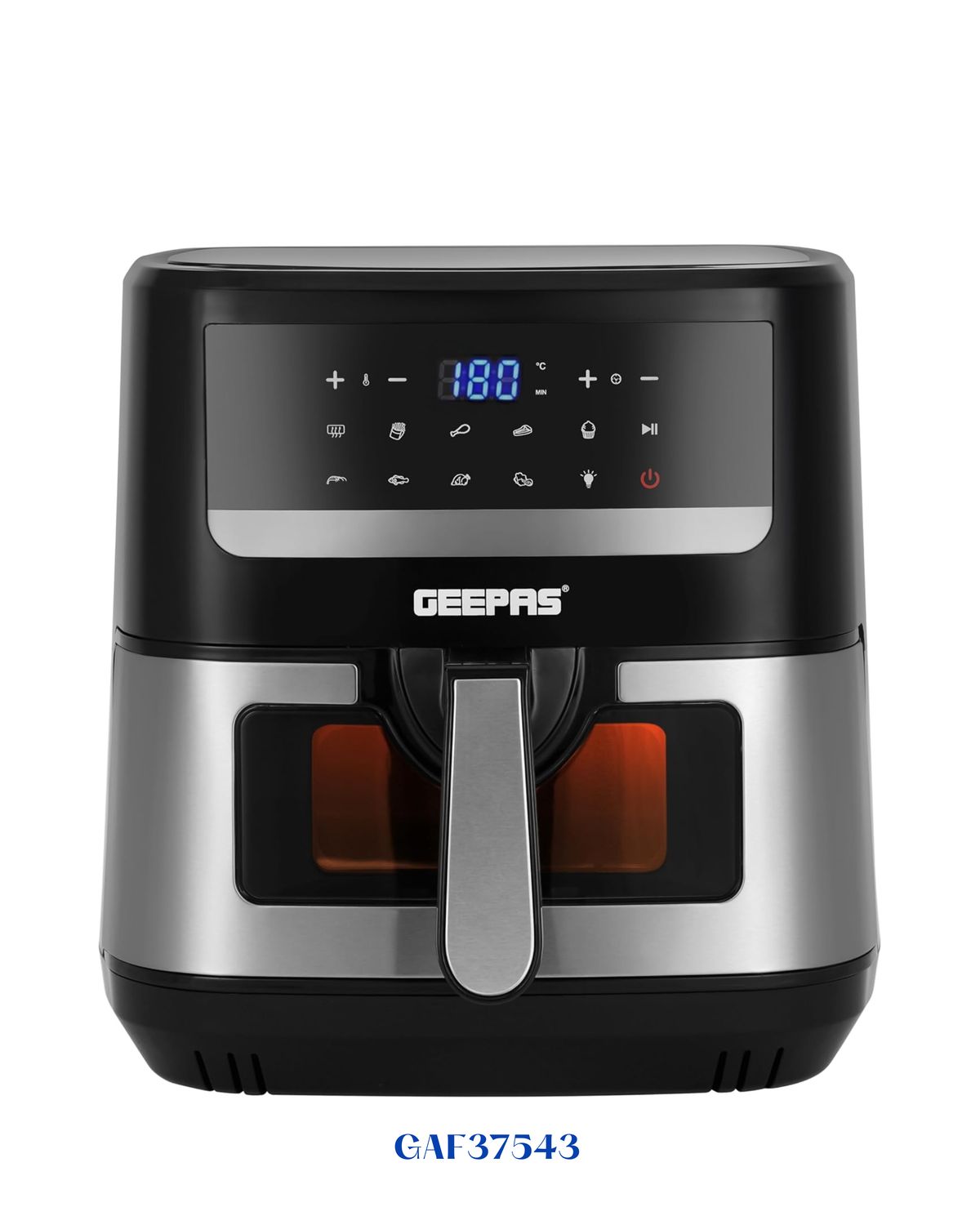 GEEPAS DOUBLE HEATING DIGITAL AIR FRYER