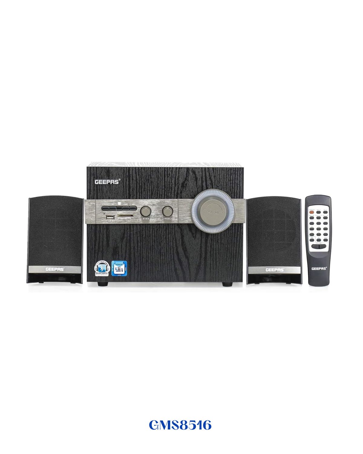GEEPAS 2.1 CHANNEL MULTIMEDIA SPEAKER
