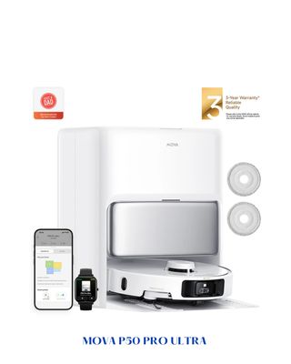 MOVA P50 PRO ULTRA ROBOT VACUUM-19000PA