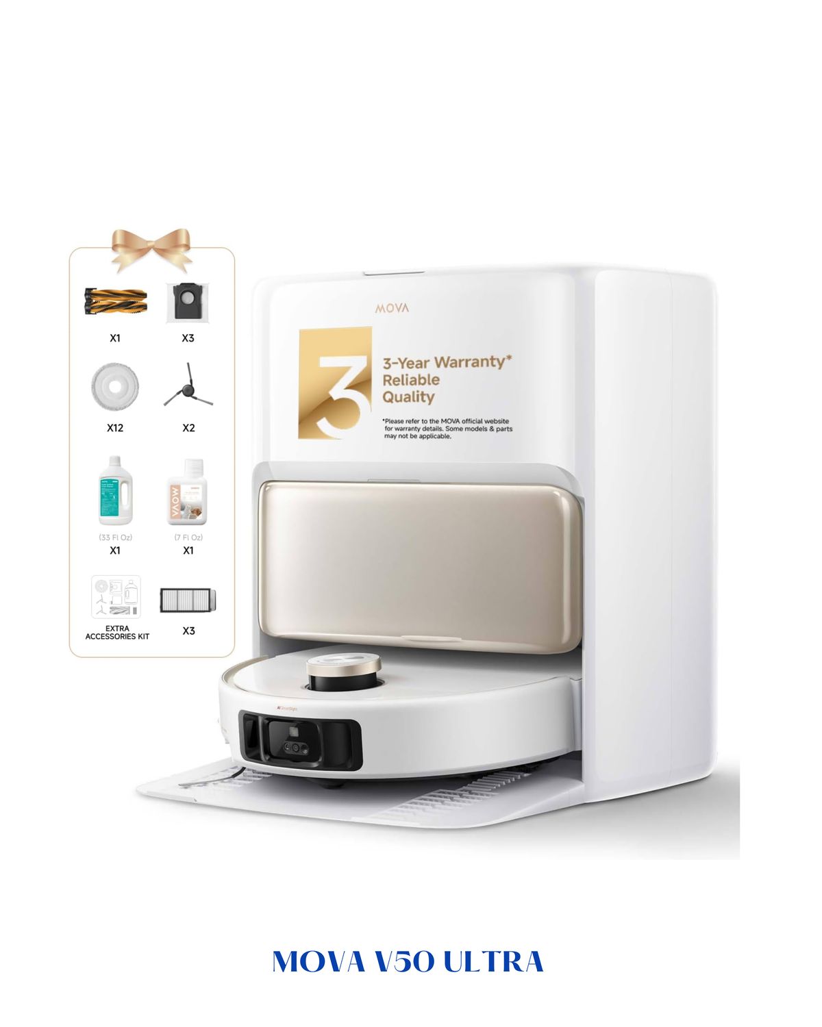 MOVA V50 ULTRA COMPLETE ROBOT VACUUM-24000