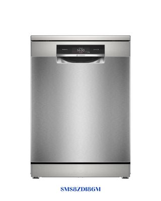 BOSCH DISHWASHER SILVER SERIES 8 FREE-STANDING