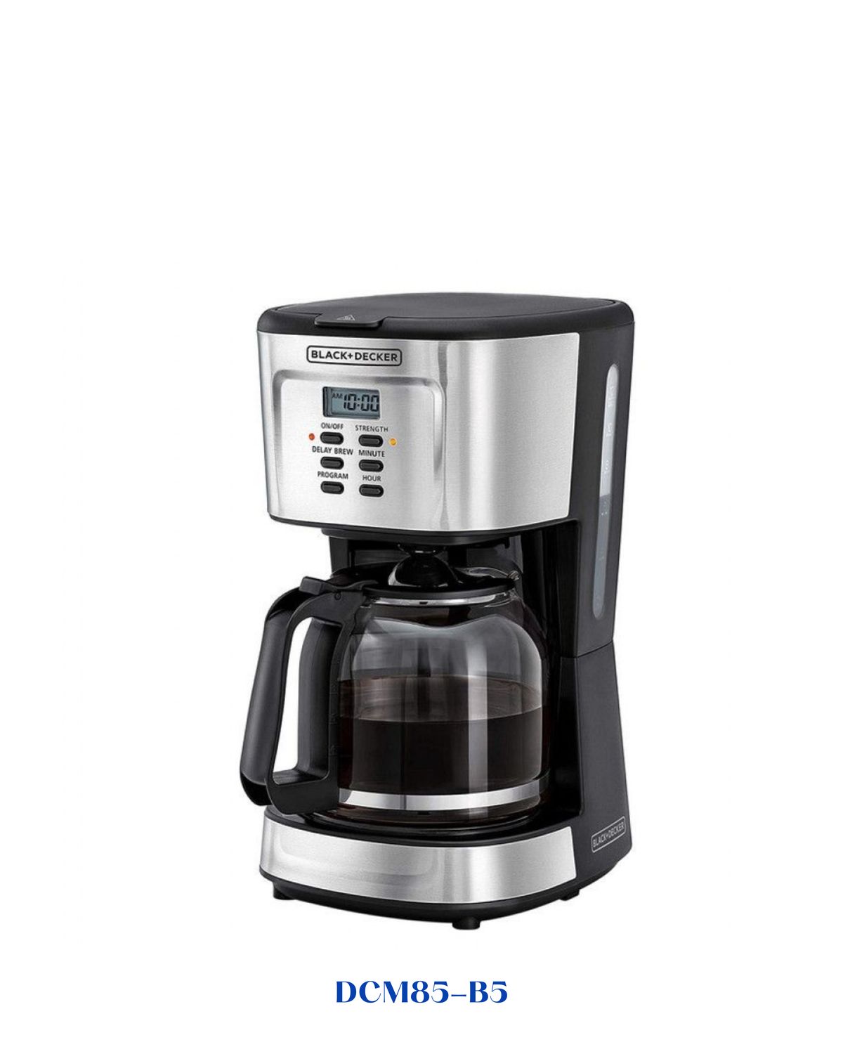 BLACK AND BECKER PROGRAMMABLE COFFEE MAKER 900W-1.5L