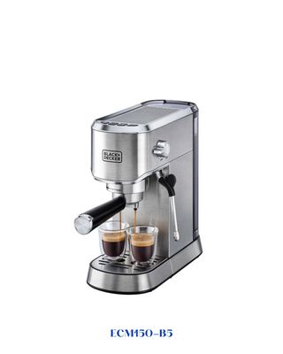 BLACK&DECKER ESPRESSO COFFEE MACHINE 1450W-1L BLACK&DECKER ESPRESSO COFFEE MACHINE 1450W-1L