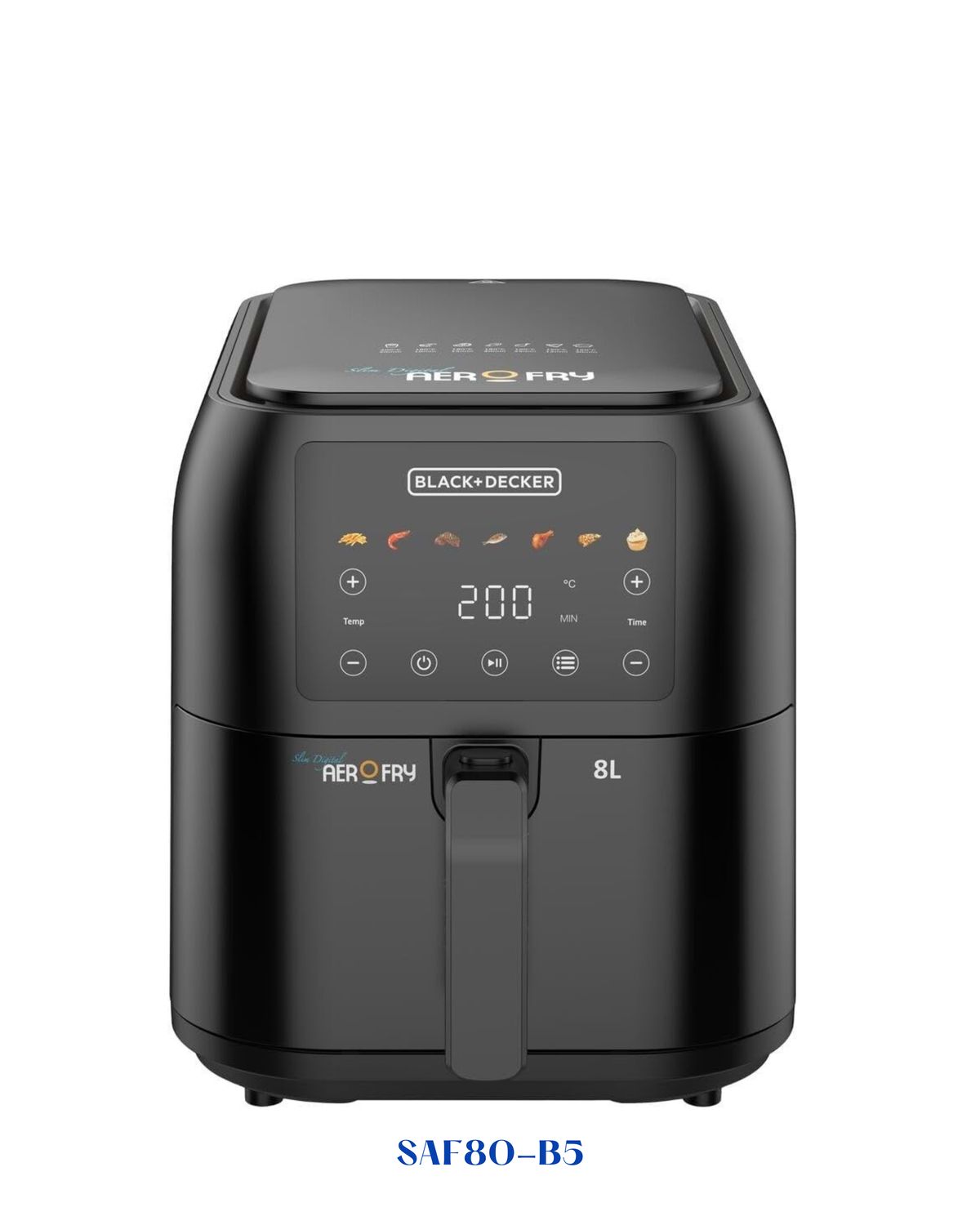 BLACK+DECKER DIGITAL AIR FRYER 1700W-8L