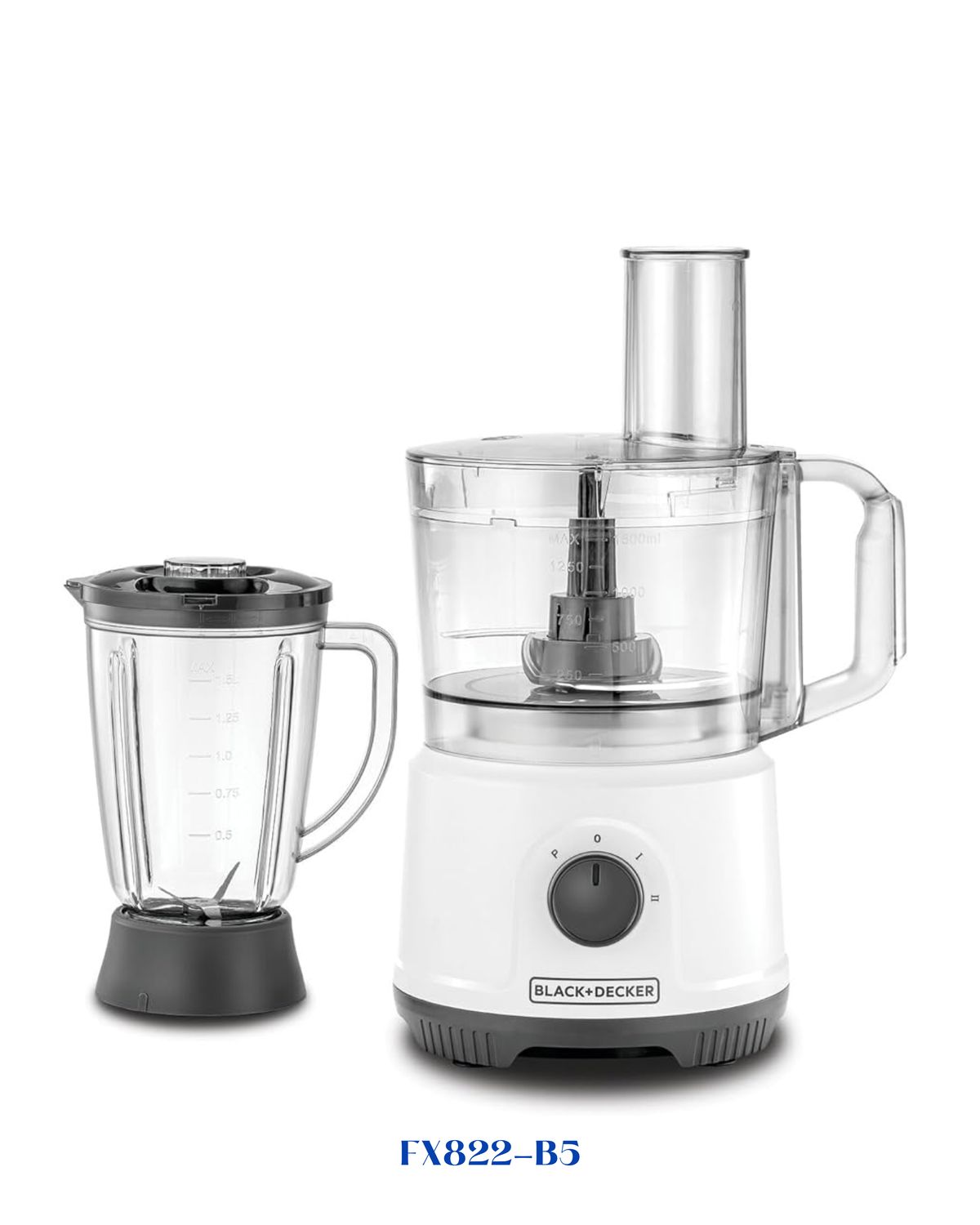 BLACK+DECKER 5-IN-1 FOOD PROCESSOR 800W-2L