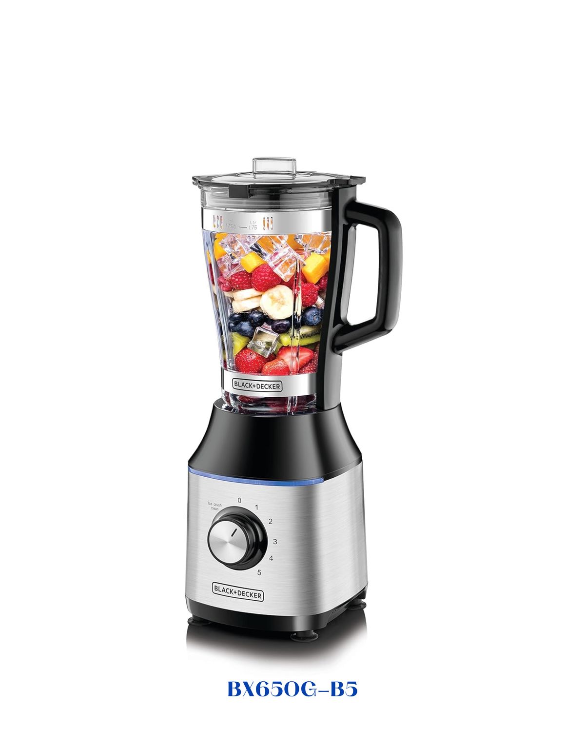BLACK+DECKER HIGH SPEED PREMIUM BLENDER WITH GLASS JAR 700W-1.75L