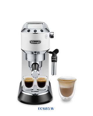DELONGHI DEDICA STYLE ESPRESSO MACHINE – WHITE