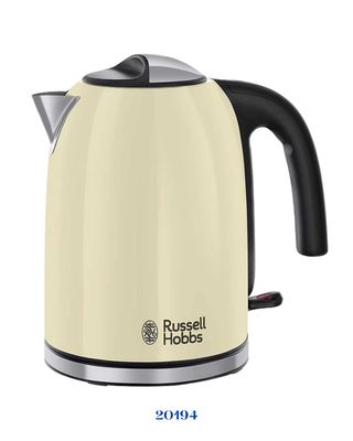 RUSSELL HOBBS COLOURS PLUS COMPACT CLASSIC CREAM KETTLE 2200W 1L​