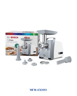 BOSCH PROPOWER MEAT GRINDER WHITE, 1600W BOSCH PROPOWER MEAT GRINDER WHITE, 1600W