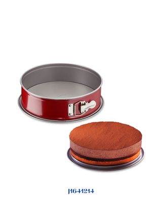 TEFAL DELIBAKE SPRINGFORM RED CARBON STEEL 23CM-قالب كيك تيفال