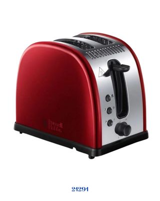 RUSSELL HOBBS LEGACY RED 2-SLICE TOASTER 1300W​