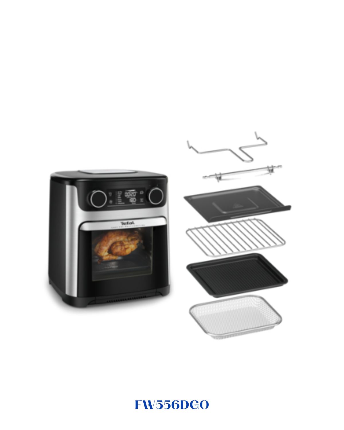 TEFAL EASY FRY MULTIFUNCTION 15 L, AIR FRYER OVEN FAMILY SIZE 9-IN-1