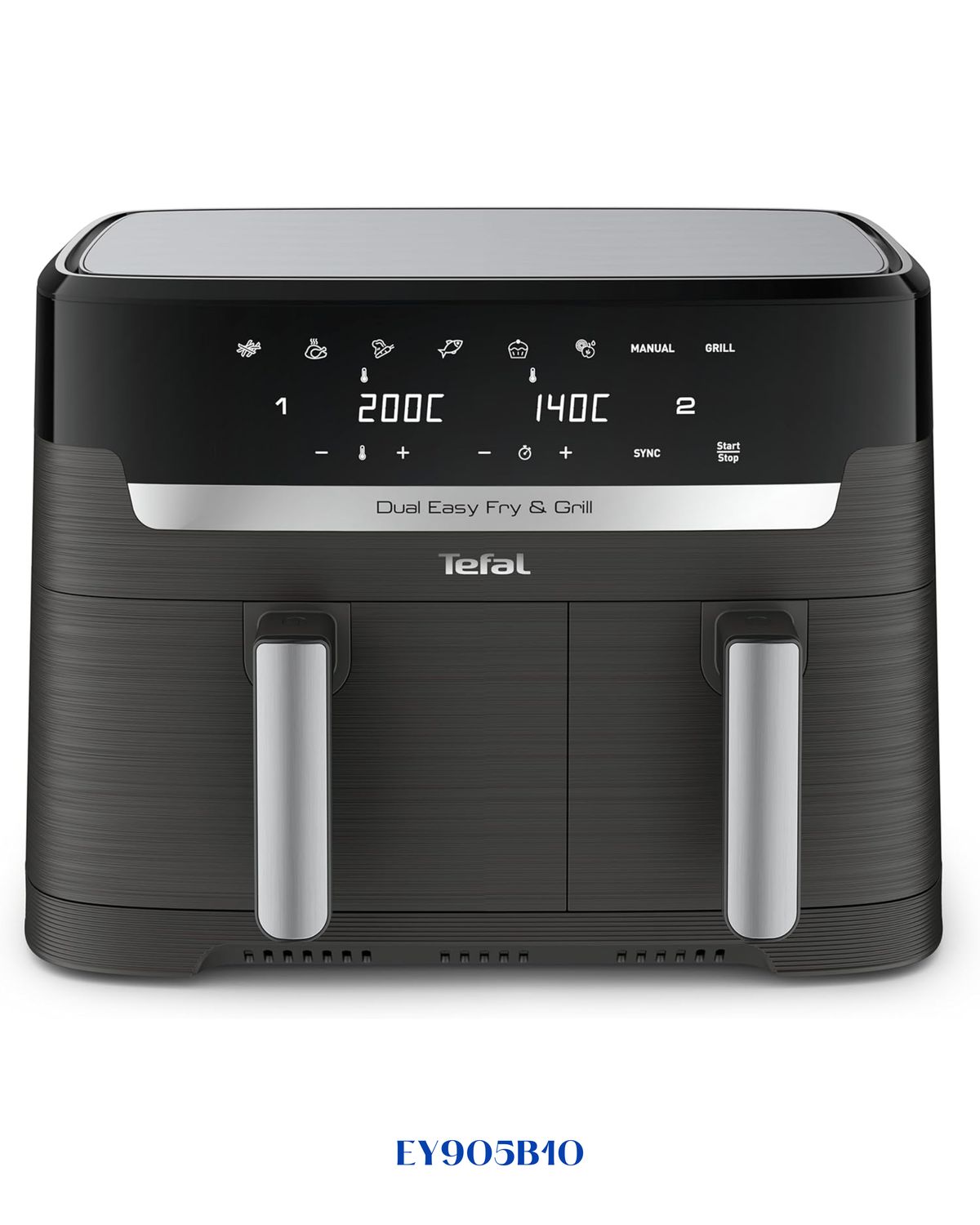 TEFAL DUAL EASY FRY &amp; GRILL AIR FRYER 8.3 L