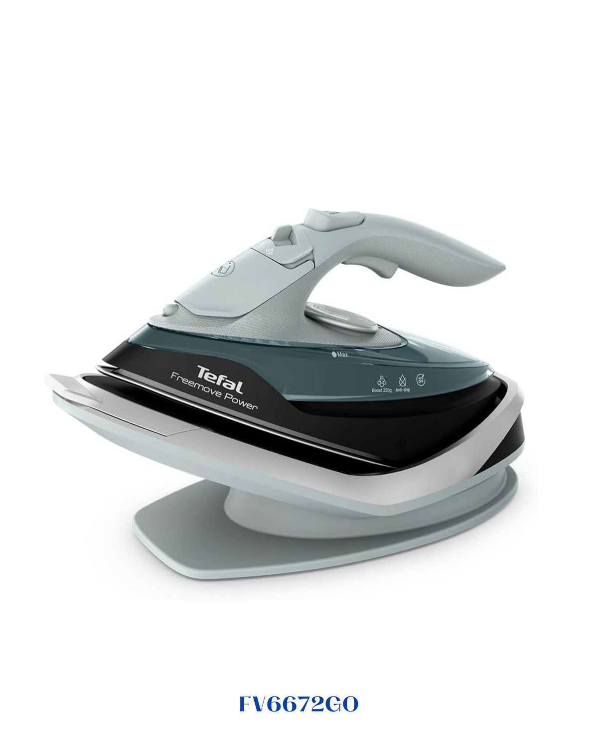 TEFAL FREEMOVE POWER CORDLESS STEAM IRON – 2600W